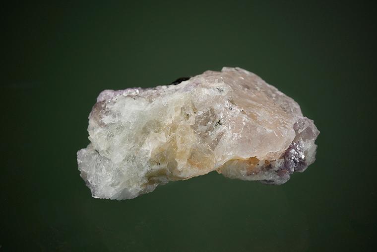BERYL var. Morganite with LEPIDOLITE